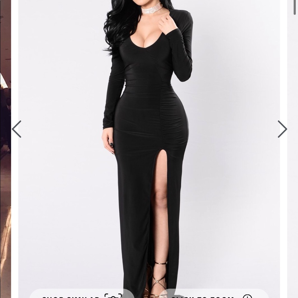 Fashion Nova Love Sex Magic maxi dress